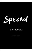 special notebook
