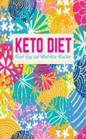 Keto Diet Food Log and Nutrition Tracker: Nifty Daily Ketogenic Meal Planner - Low Carb Fitness Tracker and Wellness Notebook - Weight Loss Journal and Healthy Living Diary - Design Code FD 