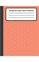 Hexagonal Graph Paper Notebook