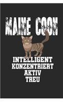 Maine Coon: notebook/diary/taskbook/120 pages/blank pages,6x9 inch