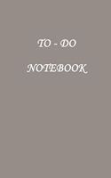 To - Do Notebook - Checklist Journal