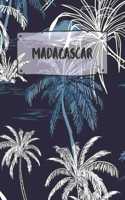 Madagascar: Dotted Travel Diary Notebook or Journey Dotted Grid Journal - Holiday Trip Pocketbook for Men and Women with Dots