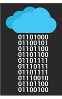 Computer Science Cloud Computing: Dot Grid Notebook (6x9 inches) with 120 Pages