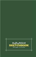 AmyTmy Notebook - Sketchbook - 200 pages - 5 x 8 inch - Matte Cover