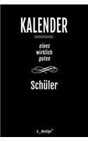 Kalender für Schüler: Immerwährender Kalender / 365 Tage Tagebuch / Journal [3 Tage pro Seite] für Notizen, Planung / Planungen / Planer, Erinnerungen, Sprüche