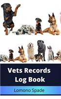 Vets Records Log Book