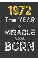 1972 The Year a Miracle was Born