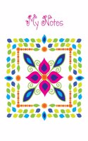 My Notes: 150 Page Lined Journal / Notebook / Pretty Design