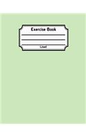 Exercise Book Lined: Back To School Notebook V48