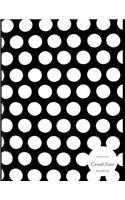 Polka Dot Cornell Notes Notebook
