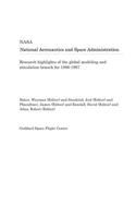 Research Highlights of the Global Modeling and Simulation Branch for 1986-1987