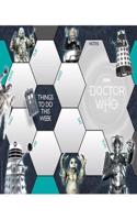 Doctor Who Desk Pad Official 2019 Calendar - Desk Pad Format