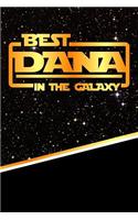 Best Dana in the Galaxy: Jiu-Jitsu Training Diary Training Journal Log Feature 120 Pages 6x9