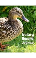 Notary Record Journal