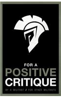 For a Positive Critique