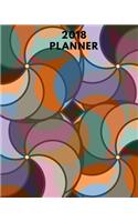 2018 Planner: Calendar Schedule Organizer and Journal Notebook. Monthly Goals, Distraction To Avoid, Monthly Wins And Insights Gained for each Month With Inspirat