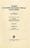 Grundriss Zur Geschichte Der Deutschen Dichtung Aus Den Quellen