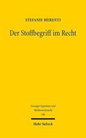 Der Stoffbegriff im Recht