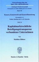 Kapitalmarktrechtliche Beteiligungstransparenz Verbundener Unternehmen