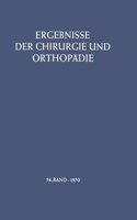 Ergebnisse der Chirurgie und Orthopadie