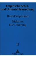 Effektives Edv-Training