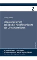 Ertragsbesteuerung Periodischer Auslandseinkuenfte Aus Direktinvestitionen