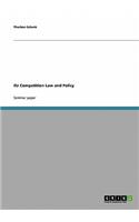 EU Competition Law and Policy