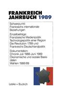 Frankreich-Jahrbuch 1989