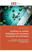 Synthèse et activité biologique de nouveaux composés ferrocéniques