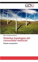 Distintas topologías del convertidor matricial