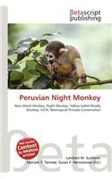 Peruvian Night Monkey: (English)