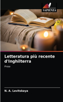 Letteratura più recente d'Inghilterra