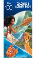 Disney 100 Colouring and Activity book | D100 Colouring and Activity Books | Disney mixed colouring book