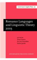 Romance Languages and Linguistic Theory 2003