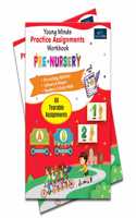 Young Minds Practice Assignments Workbook - Pre-Nursery Books For Kids | book | books | kids books | books for kids | children books | worksheets for 3 year old