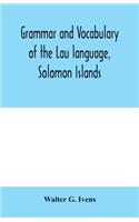 Grammar and vocabulary of the Lau language, Solomon Islands