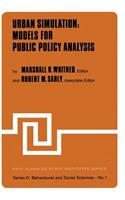 Urban Simulation: Models for Public Policy Analysis