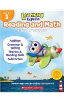Learning Express Reading and Math Jumbo Workbook Grade 1