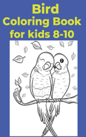 Bird Coloring Book for kids 8-10