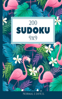 200 Sudoku 9x9 normal e difícil Vol. 5: com soluções e quebra-cabeças bônus