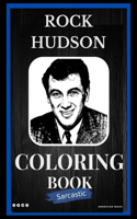 Rock Hudson Sarcastic Coloring Book
