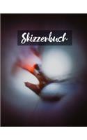 Skizzenbuch: Zeichenbuchleerstellen zum Skizzieren, Malen, Schreiben, Zeichnen, Kritzeln für Anfänger, Lerntiere, Alphabete.