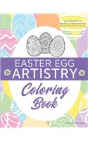 Easter Egg Artistry Coloring Book