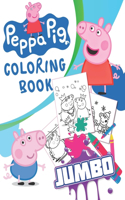 Peppa Pig JUMBO Coloring Book