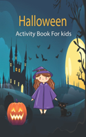 Halloween Activity Book For kids