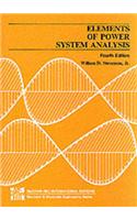 Elements of Power System Analysis (Int'l Ed)