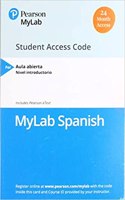 Mylab Spanish with Pearson Etext for Aula Abierta -- Access Card (Multi-Semester)