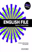 ENGLISH FILE BEGINNER STUDENT'S BOOK 3RD
