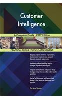 Customer Intelligence A Complete Guide - 2019 Edition