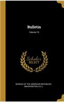 Bulletin; Volume 15